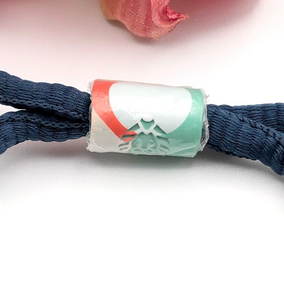 Rastaclat Unisex Braided Blue Slider Bracelet - Picture 5 of 9